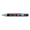 Posca Acrylic Paint Marker, PC-5M Medium tip, Grey (PX152769000)