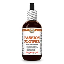Hawaii Pharm Passion Flower Extract, Tincture for Calm and Sleep Support, Soothes Digestive Discomfort, Promotes Relaxation, Encourages Emotional Balance - 2 fl.oz