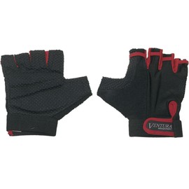 Ventura Gel Gloves, Red, Medium