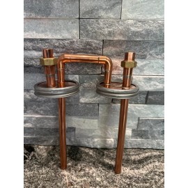 CoProof 1/2” Tandem Mason Jar Thumpers for Wide Mouth Half Gallon Mason Jar A14