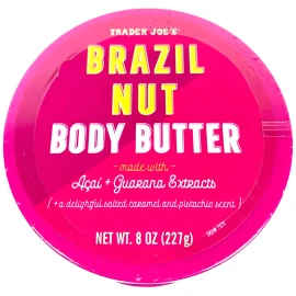 Trader Joe’s Brazil Nut Body Butter 8oz Moisturizing Cream NEW