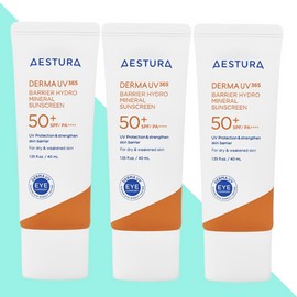 estra Aestura Sun Cream DermaUV365 Inorganic Sunscreen SPF50 40mlX3 / 에스트라 선크림 더마UV365 무기자차 SPF50 40mlX3개