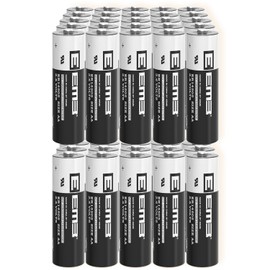 EEMB 50PACK ER14505 3.6V 2700mAh AA Lithium Battery 2700mAh Li-SOCL₂ Non-Rechargeable Batteries SB-AA11 LS14500 TL-5903 SL-360 ER14500 for Sensor/Water Electricity Meter/Gas PLC Facility Equipment