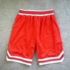FLOORSOUTH Men's Shohoku Shorts Casual Basketball Pants(Large) Red