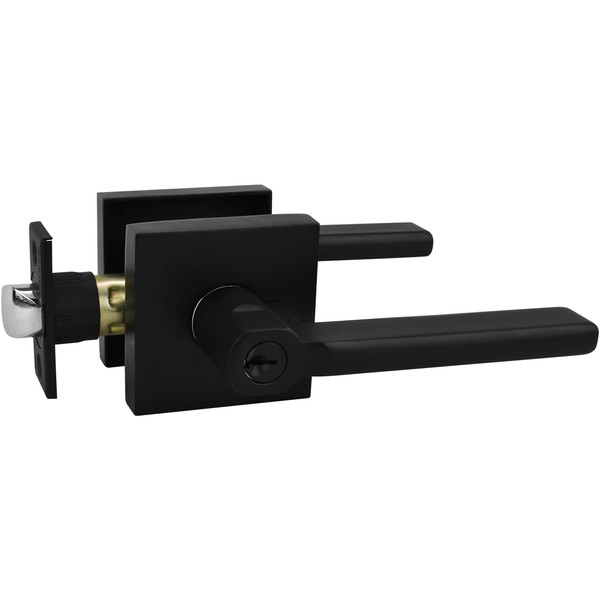 Nuk3y Hulk Series Lever Door Handle Slim Square Modern Contemporary