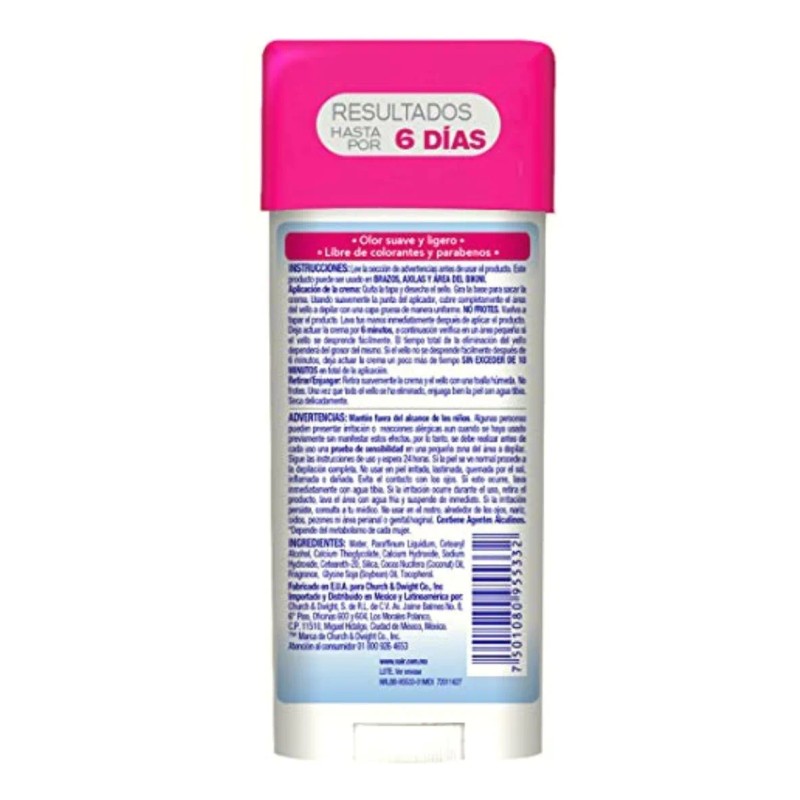 Nair 20504899 Crema Depiladora Glides Away Aceite Natural De