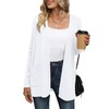 LILBETTER Women Long Sleeve Soft Basic Knit Cardigan Sweater with