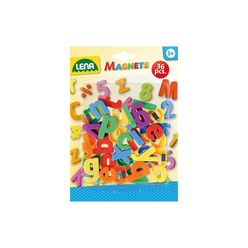 SIMM Spielwaren Lena 65746 – Magnetic Lower Case Letters, Pack