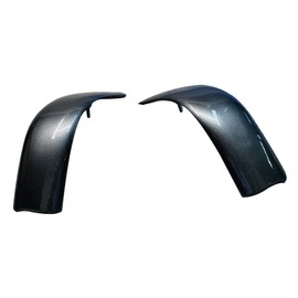 ADVANCE IGNITION Left Driver and Right Passenger Updraded Roof Corner Molding Trim Compatible with Ford 08-16 F-250 F-350 F-450 F-550 Super Duty (Regular Cab & Crew Cab) UN Steel Blue Metallic 2PCS