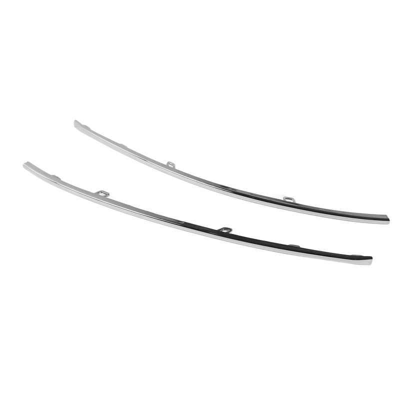 1 Pair Front Bumper Grille Chrome Trim 5E0853768 Left Right