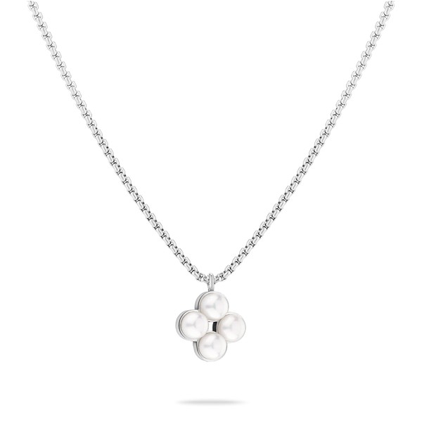 Tamaris Necklace TJ-0512-N-45, Stainless Steel, Glass Pearl