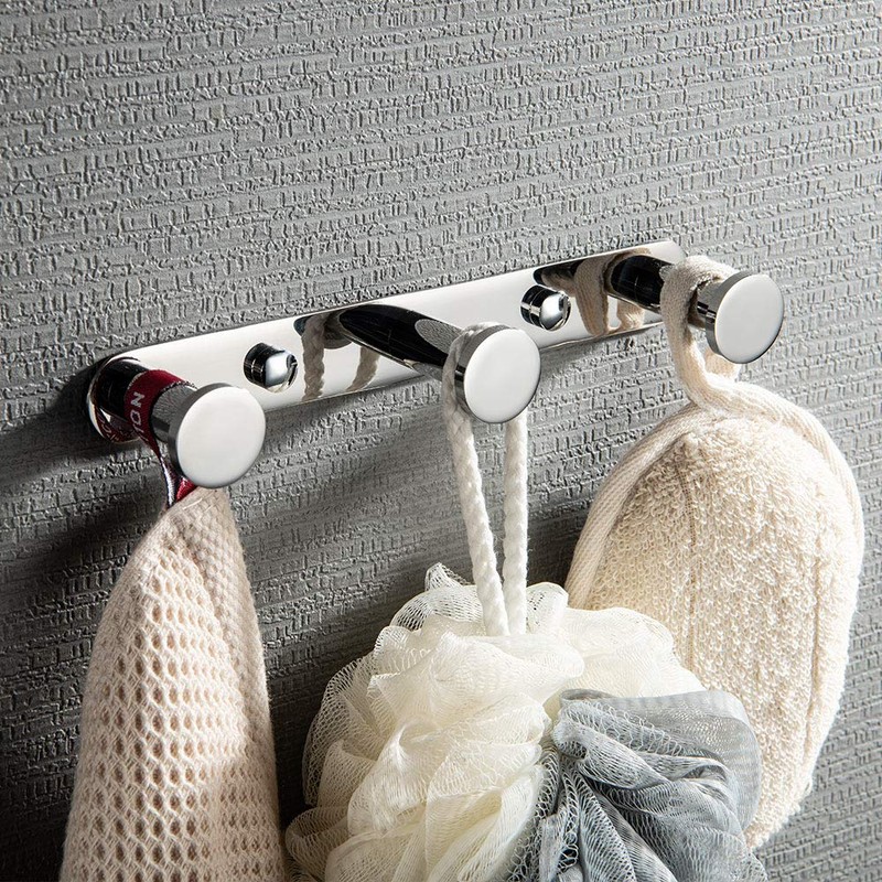 LOLYPOT Towel Hook, Bathrobe Hook, Wall Hook, Clothes Hook, 304