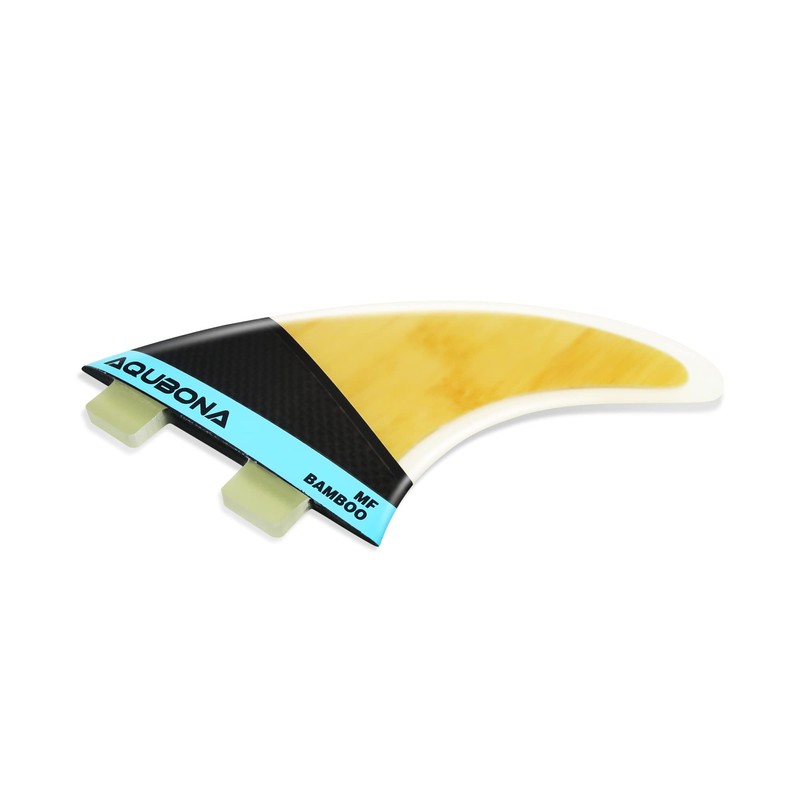 Surfboard Double Tab Fin Compatible, Set of 3, Medium Size,