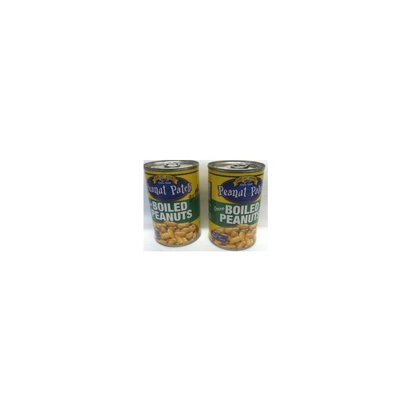 Peanut Patch Green Boiled Peanuts Two -13.5 Oz. Cans