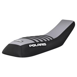 Polaris 2004 - 2009 Polaris Scrambler 500 Gripper Seat cover  BLACK/SILVER/B
