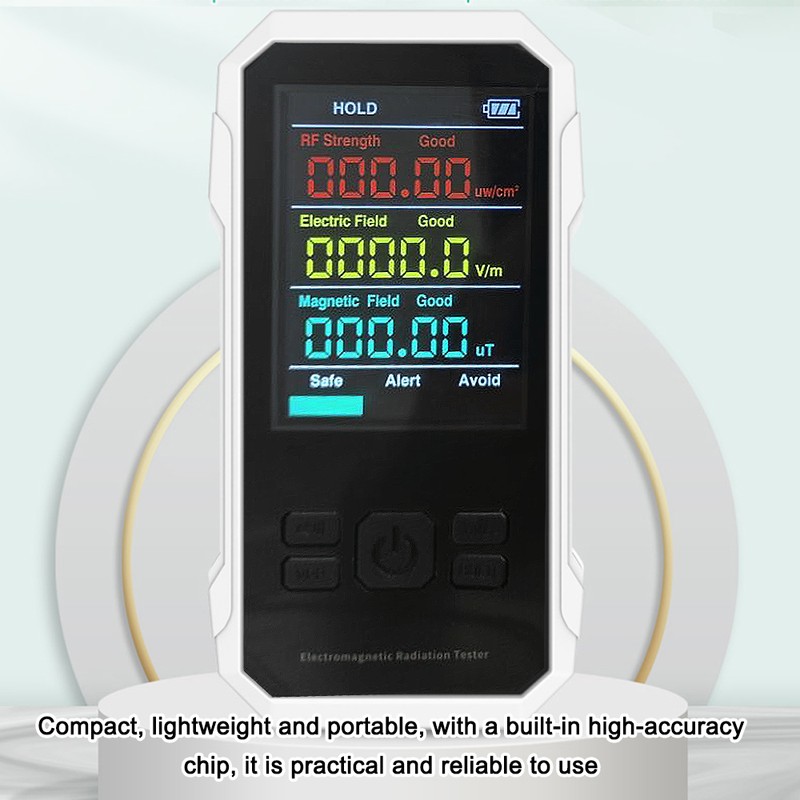 Multifunctional Electromagnetic Radiation Detector Electric Field Intensity Tester Magnetic-field Intensity