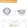 Ultra-Slim Recessed LED Spotlights IP44, Also Suitable for Bathroom Use,