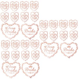 Healvian 120pcs Wedding Stickers Metallic Body Decorations for Bridal Parties Bachelorette Favors and Wedding Celebrations Safe Skin-friendly Material
