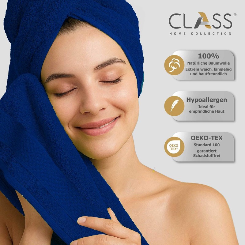 Class 4 Piece Terry Towel Set | Pack of 4