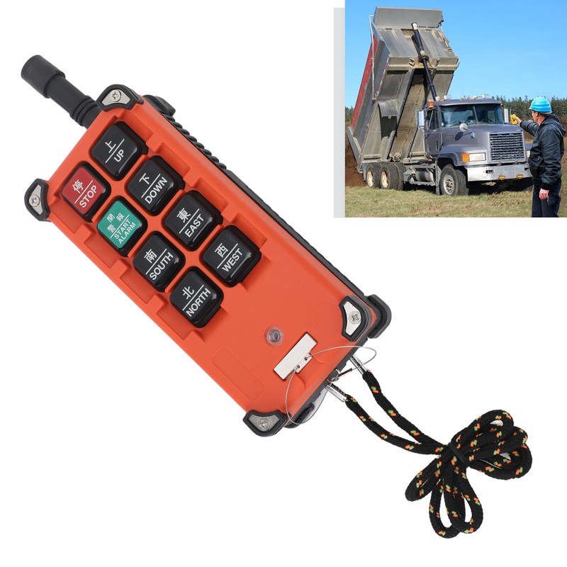 Industrial Wireless Radio Remote Control Hoist Crane Dump Trailer Remote