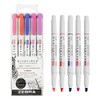ZEBRA Mildliner Creative Marker Highlighter – Double Ended – Pretty