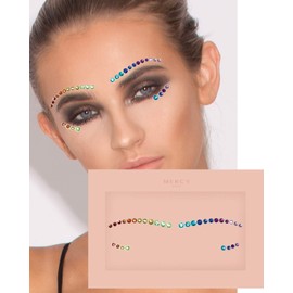 Love is Love Face Jewels, All in One Body Face Festival Pride Rainbow Jewels