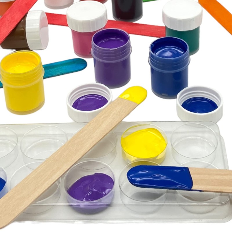 SÜDOR Wooden Toy Paints Wooden Toy Paints 10 Colours 20ml