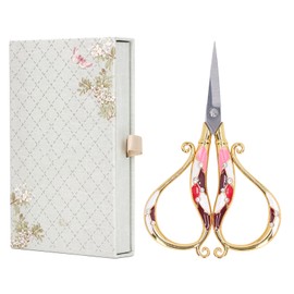 Vintage Embroidery Scissors Rustproof Stainless Steel Portable Craft Scissors Yarn Scissors for Art Work