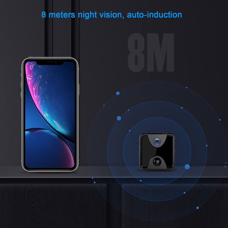 4K WiFi Camera 170° Night Vision Motion Detection Remote Monitor
