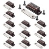 12Pack Magnetic Door Catch - 15lb High Magnetic Plastic Heavy