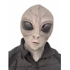 Rubber Johnnies Grey Alien MASK, Latex, Adult One Size, Fancy