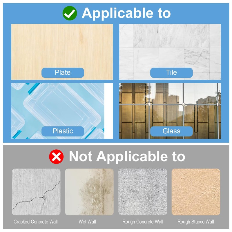 Prasacco 288 Pcs Adhesive Poster Putty Reusable Removable Mounting Putties