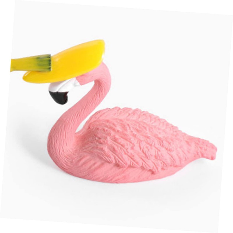 Baluue 3pcs Flamingo Nail Art Tip Stand Cute Manicure Display