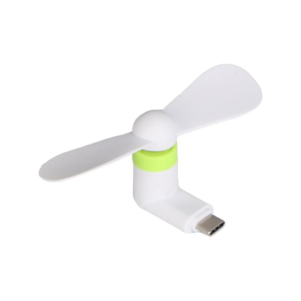 Propeller Small Fan Mini Fan Safety Protection for Portable Fan Smartphone (Tyep-C)