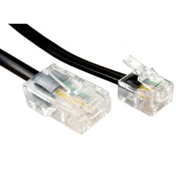 Jafsal Online High-Speed BT Male to RJ45 Cat5e Cable - Connect Phone Socket to Cat5e RJ45 Port Broadband, Modem Lead Broadband for Landline Telephone, Router, Modem to RJ11 Phone Socket- 1 Meter