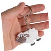 Vaguelly Pack of 24 Key Pendants for Sheep Sheep Key
