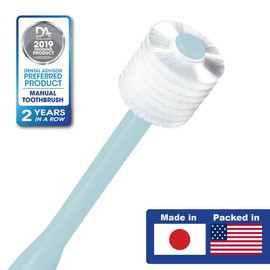 Brilliant Sensitive Toothbrush for Expectant Mom, 360 degree bristles, Sensitive Teeth and Bleeding Gums - Color: White, Size: 1 Count