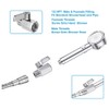 Dovhmoh Shower Shut Off Valve, 304 Stainless Steel Mini Ball
