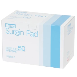 Large Sterilized Plaster Surge Pad No. 50, 2.0 x 3.1 inches (50 x 80 mm), 50 Sheets / 8-9442-01