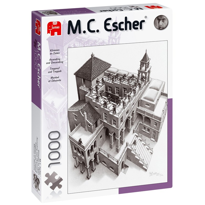 Jumbo Games Escher Ascend/Descend puzzle (1000pce)