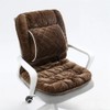 Gujuja Office Chair Cushion Soft Seat Pad with Backrest Upgraded
