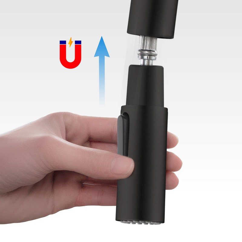 KIBI Single Handle Pull Down Faucet for Kitchen Sink |