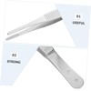 Beavorty Stainless Tweezers for Eyebrow Hair Removal Durable Pointed Tip