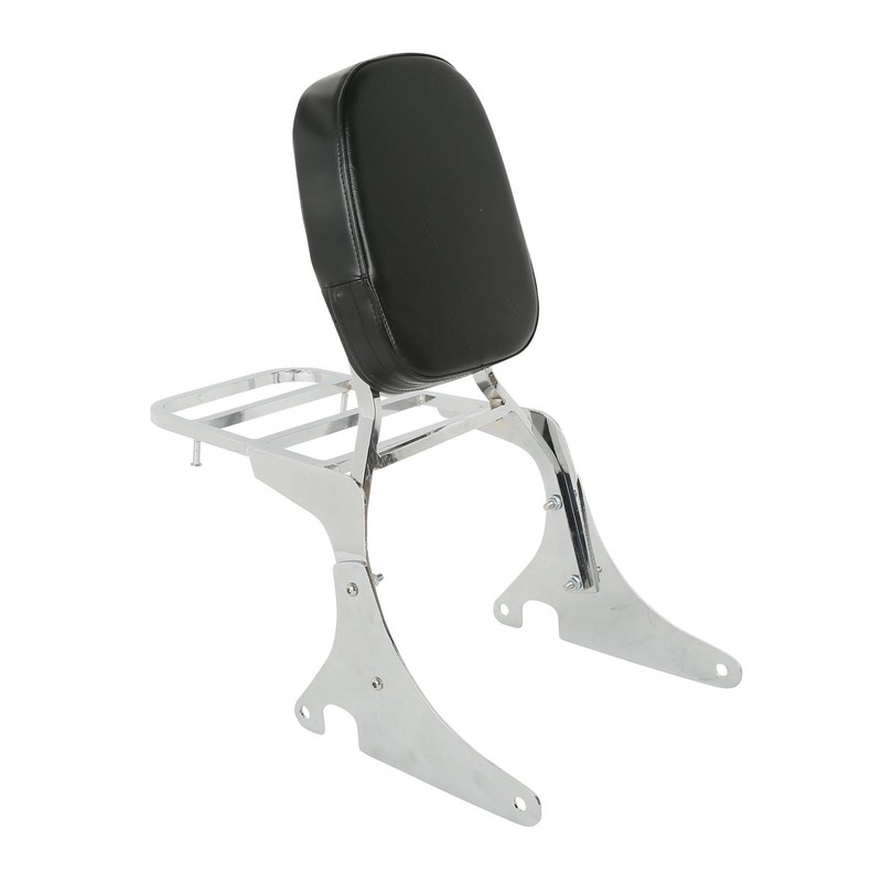 Backrest Detachable Sissy Bar W/Luggage Rack Backrest Compatible with Kawasaki