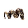 Kiss of Leather Dragon Beard Bead Bronze 8mm Inner Diameter,