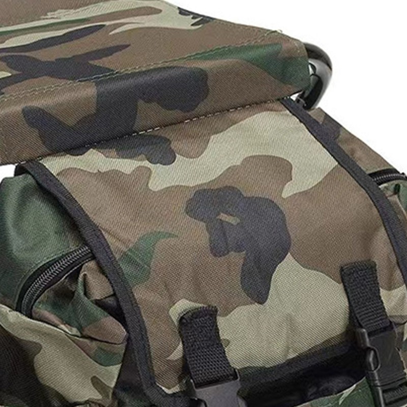Backpack Chair 600D Oxford Cloth Reinforced Steel Pipe Large Storage