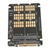 M.2 NVME SATA to U.2 Adapter Card NVME SATA Dual