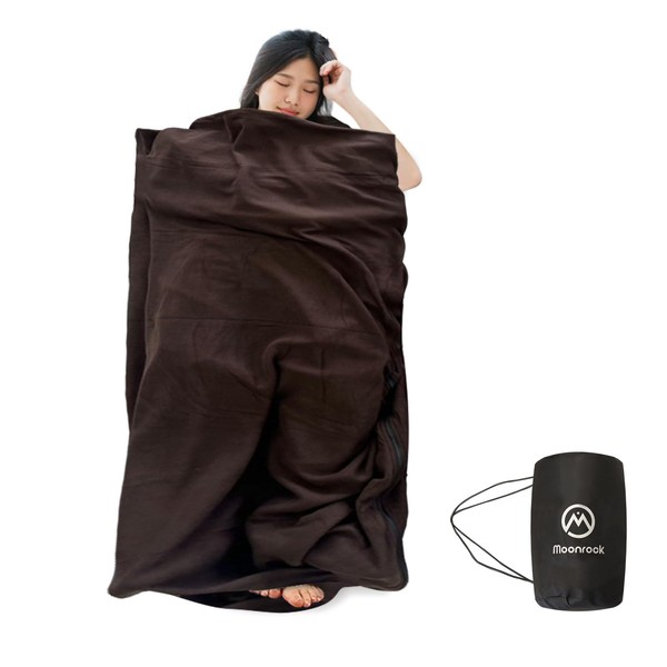 Moonrock Sleeping Bag, Inner Shruff, Boa, Fleece, Lightweight, Envelope Type