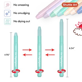Shuttle Art Bible Highlighters and Pens No Bleed, 12 Dusty Colors Gel Highlighters No Bleed Through, Bible Journaling Supplies, Great for Journaling Highlighting and Studying