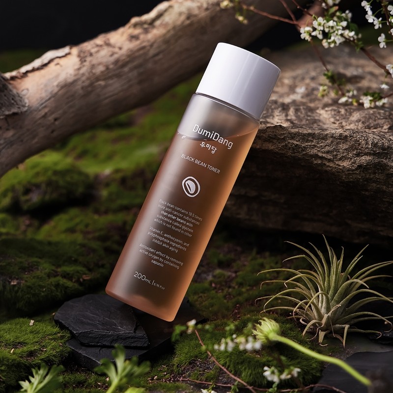 Dumi Dang Black Bean Essence Toner 200ml Vegan Cosmetics +